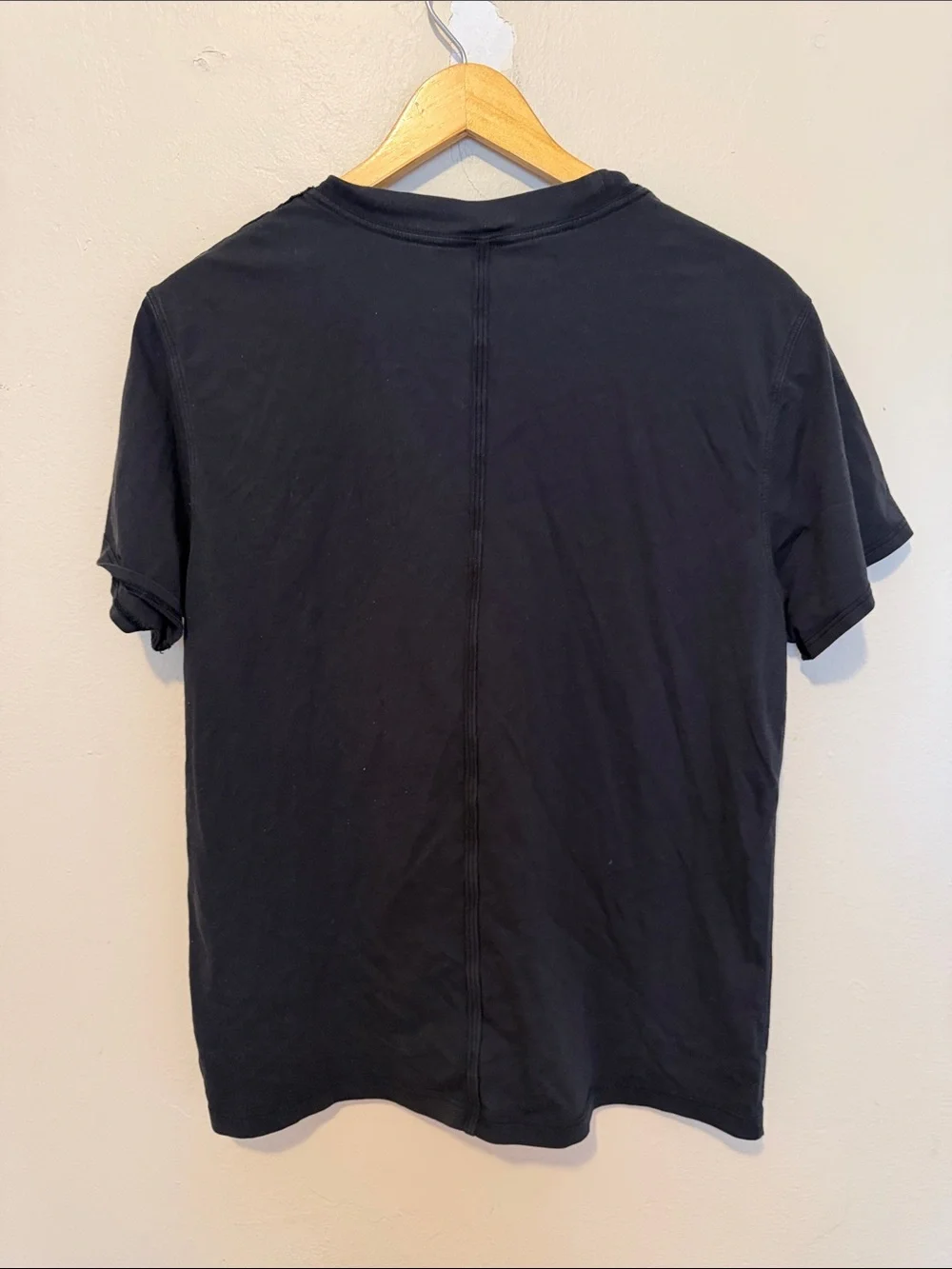 lululemon athletica Black Short Sleeve Crew Tee